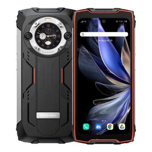 Blackview BV9300 Pro Rugged Phone 12GB+256GB 6.7'' Display 64MP Android 13 MediaTek Helio G99 4G NFC Smartphone