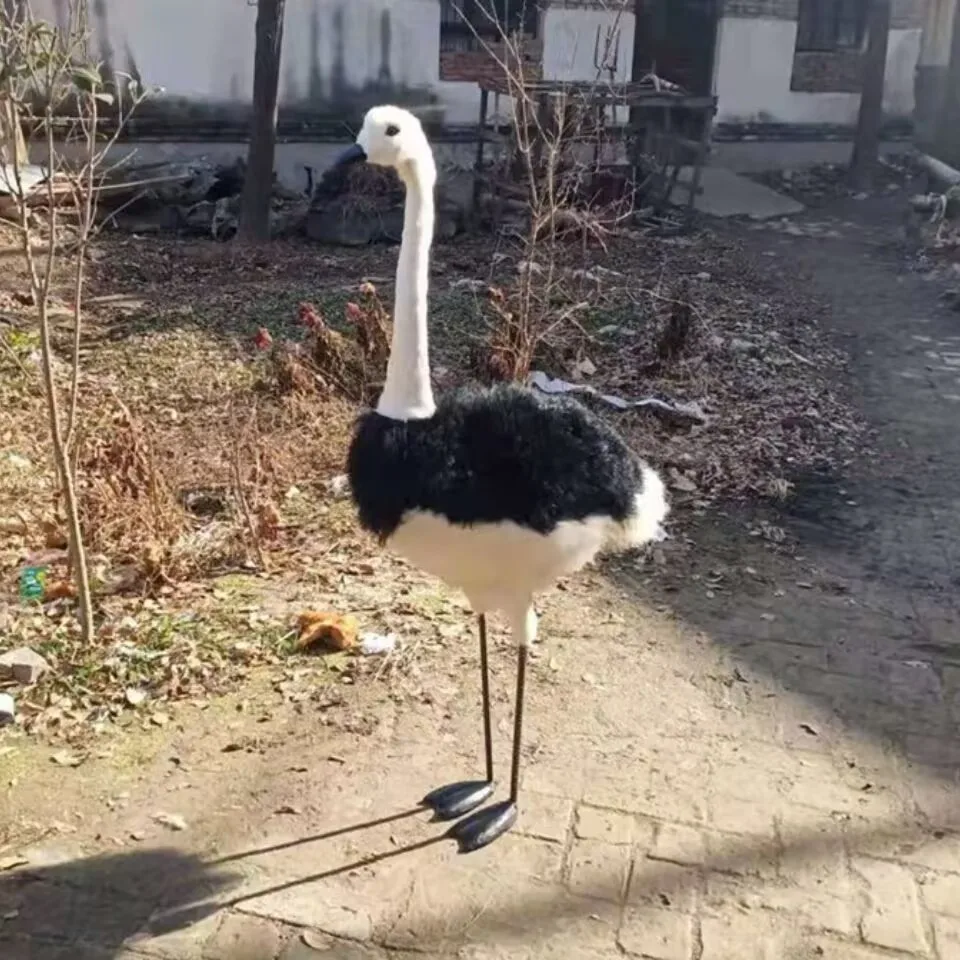 big Simulation ostrich Model Realistic home decoration Gift Approx. 125cm  XF2318