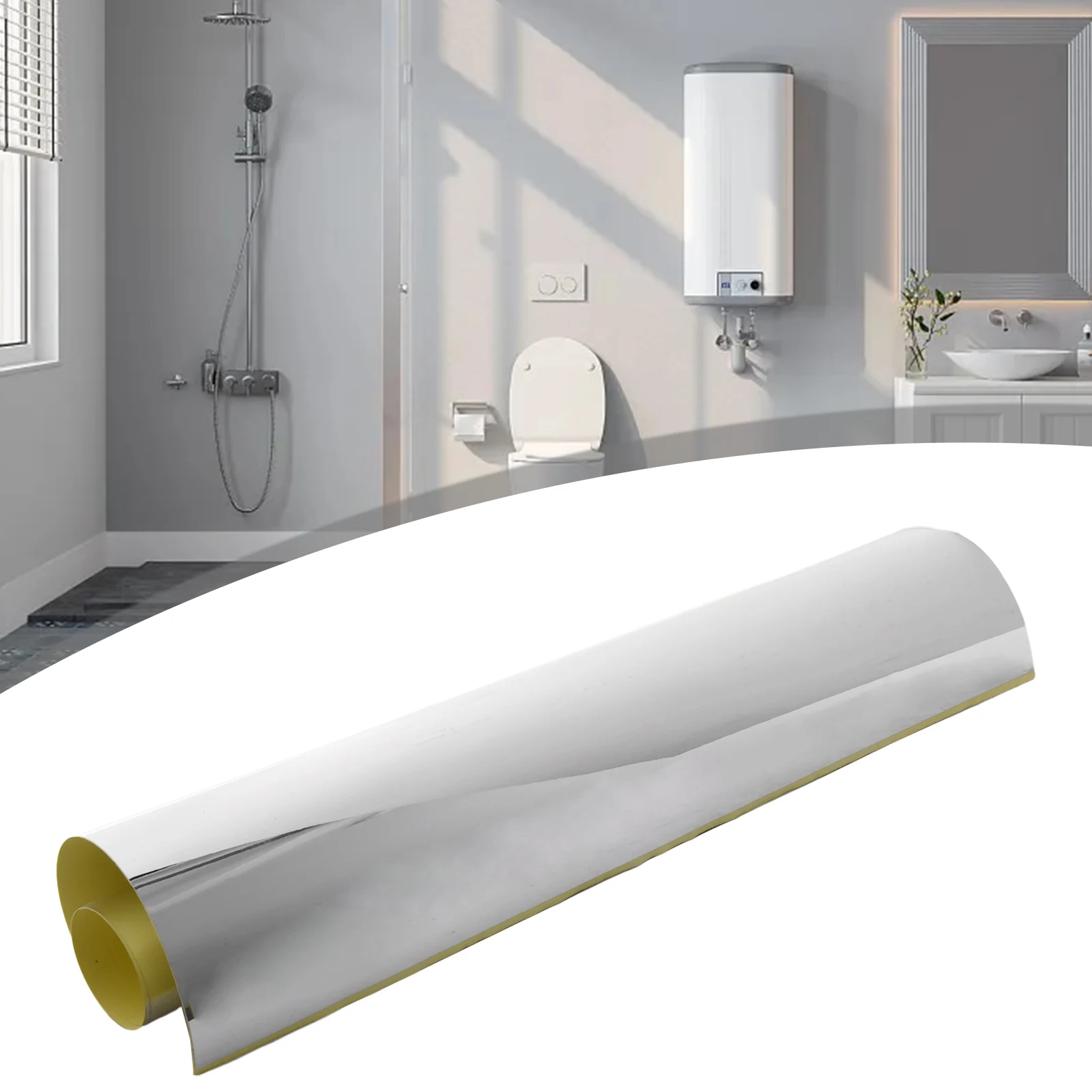 

1PC 3D Mirror Stickers Flexible Thicken DIY Art Mirrors Acrylic Wall Decorations For TV Background Walls Room Door Closets