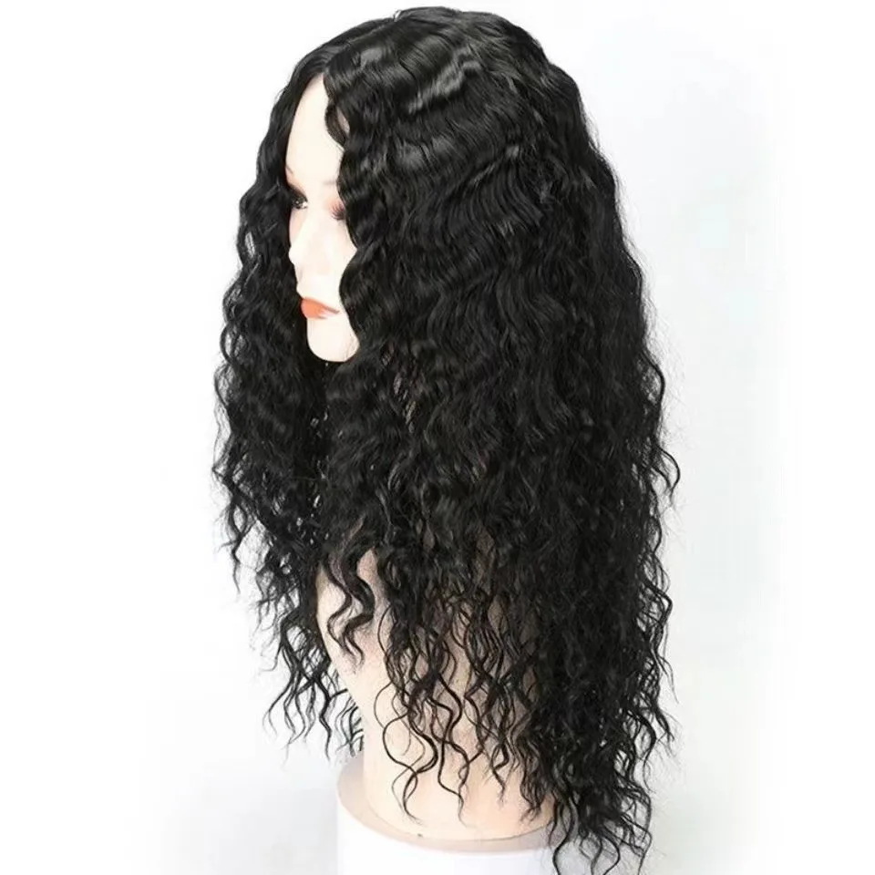 Christmas gift for good friends, women's long curly hair design, fashionable hot selling wig
