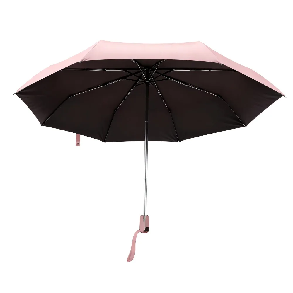 Portable 6 Ribs Automatic Umbrella Automatic Open Close Folding Umbrella Sun Umbrella Sun Protection