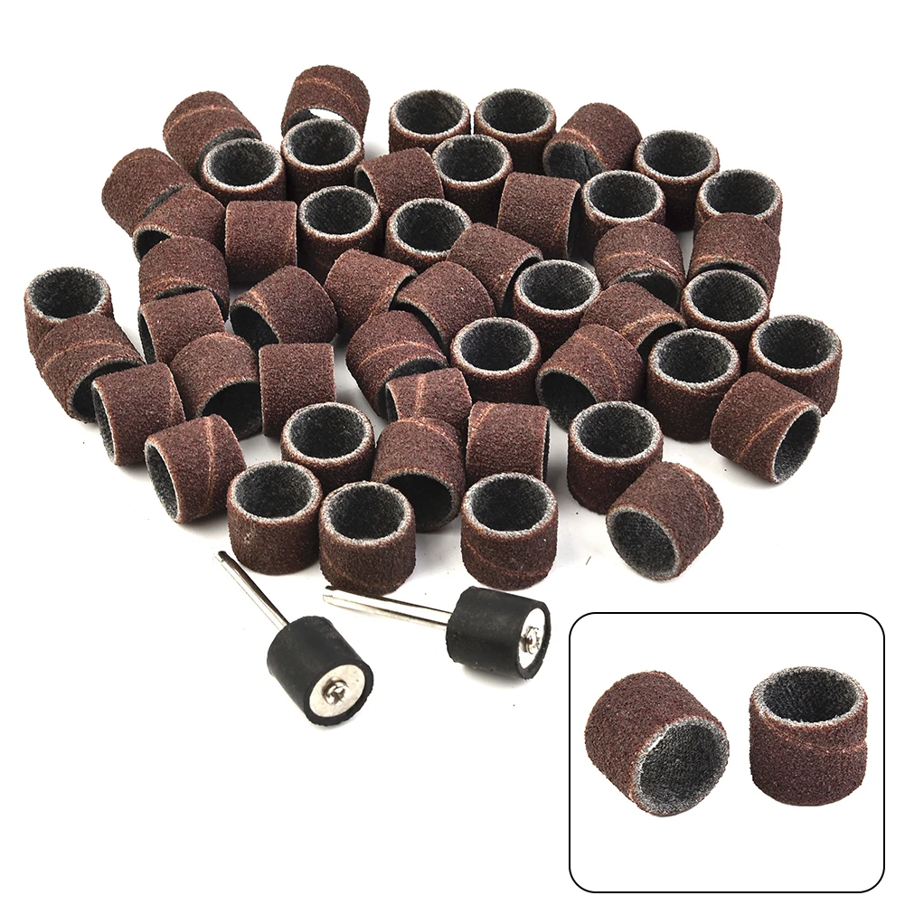 

Mandrels Sanding Bands Accessories Drill Bit Rotary Tool Sanding Bands Sanding Sleeves Sandpaper 100pcs 120grit