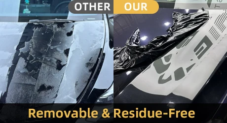 Mudança de cor do rolo a granel brilhante do envoltório automotivo personalizado do filme TPU do vinil do cetim do OEM para a posição do corpo removível