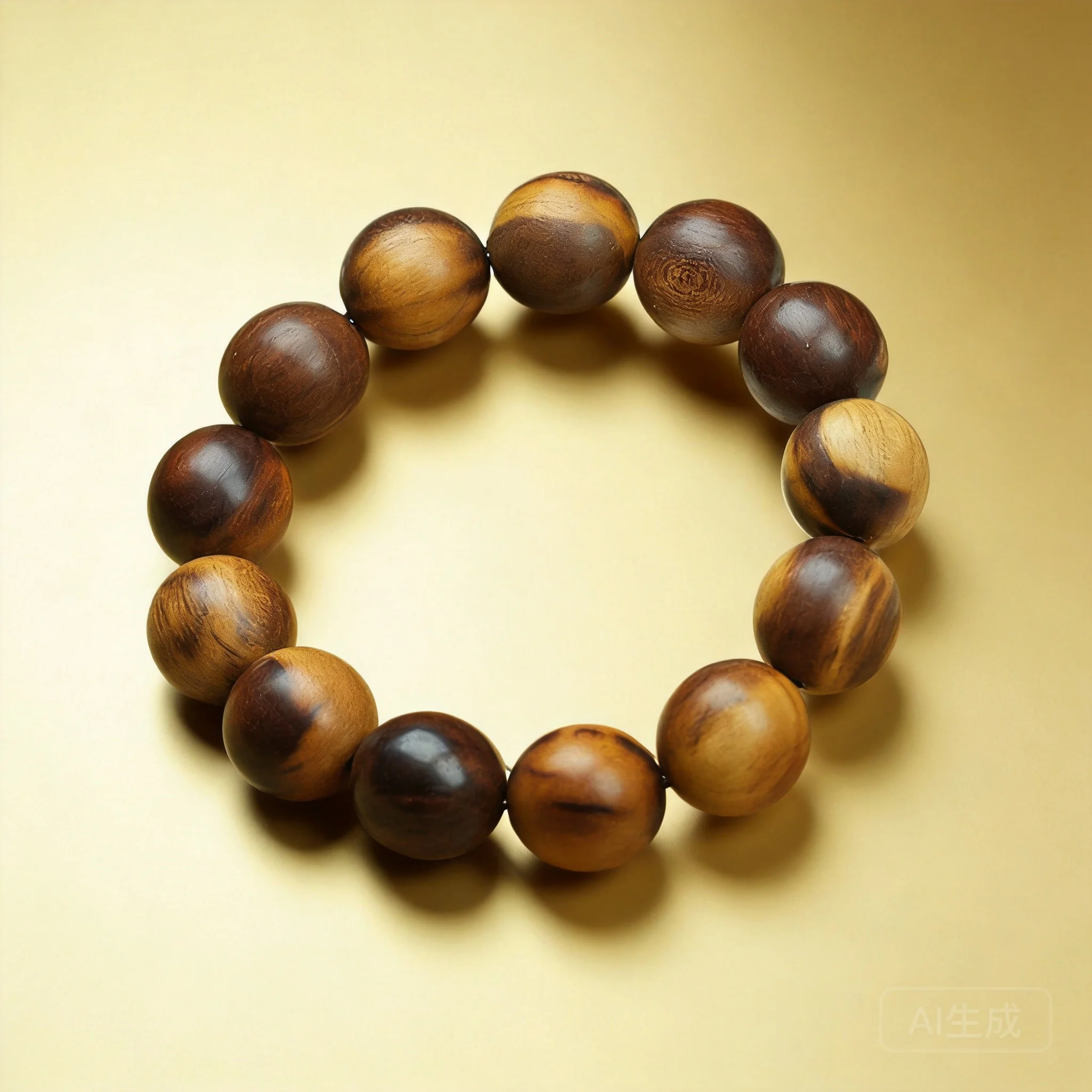 Chinese Style Thunder Struck Peach Wood Beaded Bracelet Lucky Blessing Wealth Attracting Good Fortune Unisex Prayer Wristband