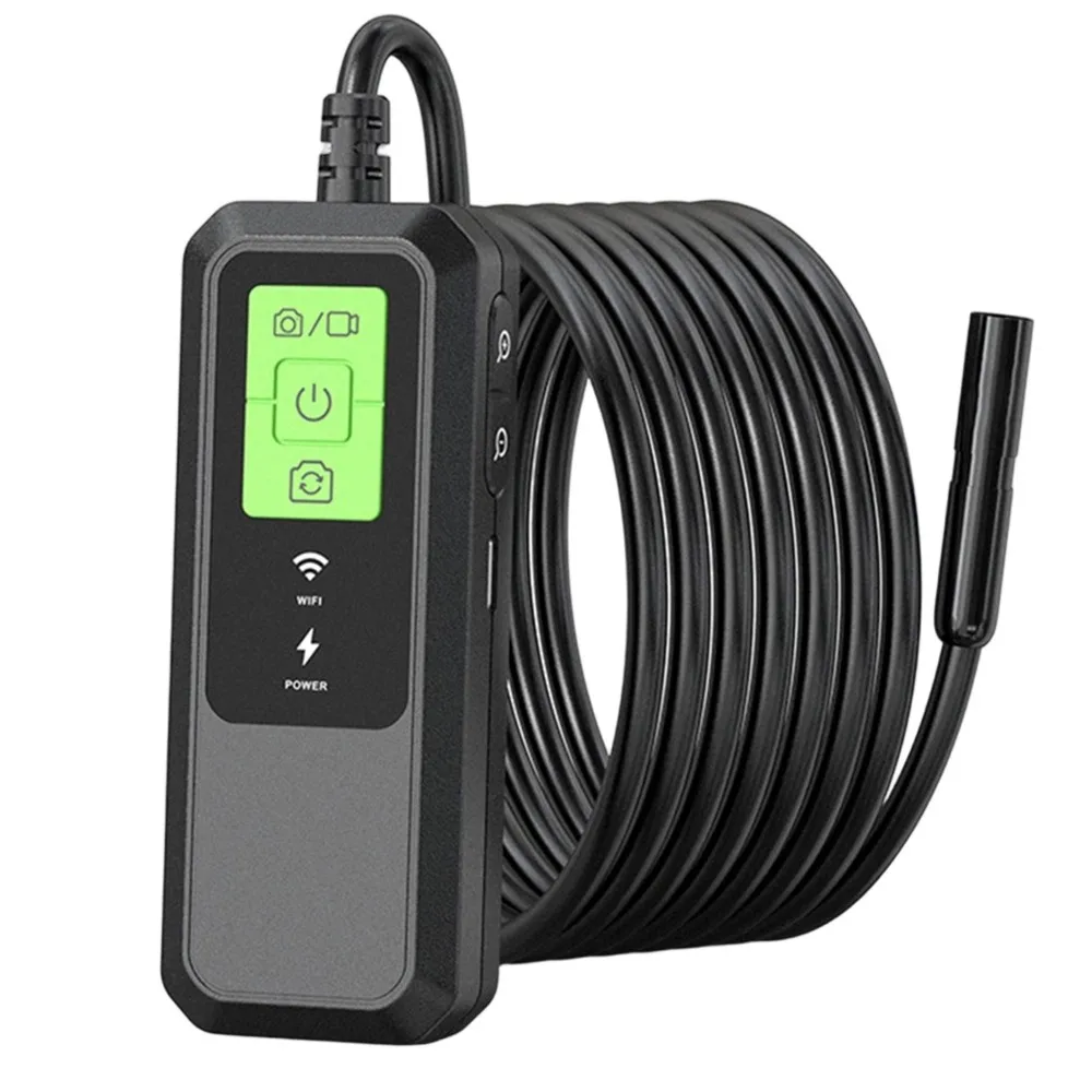 SQPP-Wireless Wifi Endoscope Camera 5M 8Mm Single Lens For Phone Car Repair Sewer Pipeline Tunnel Detection