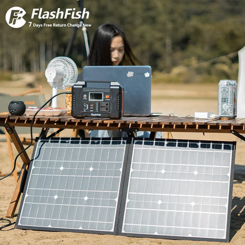 FlashFish E200 110V 220V 200w 300w portable lithium solar generator customized portable power station for outdoor camping hiking