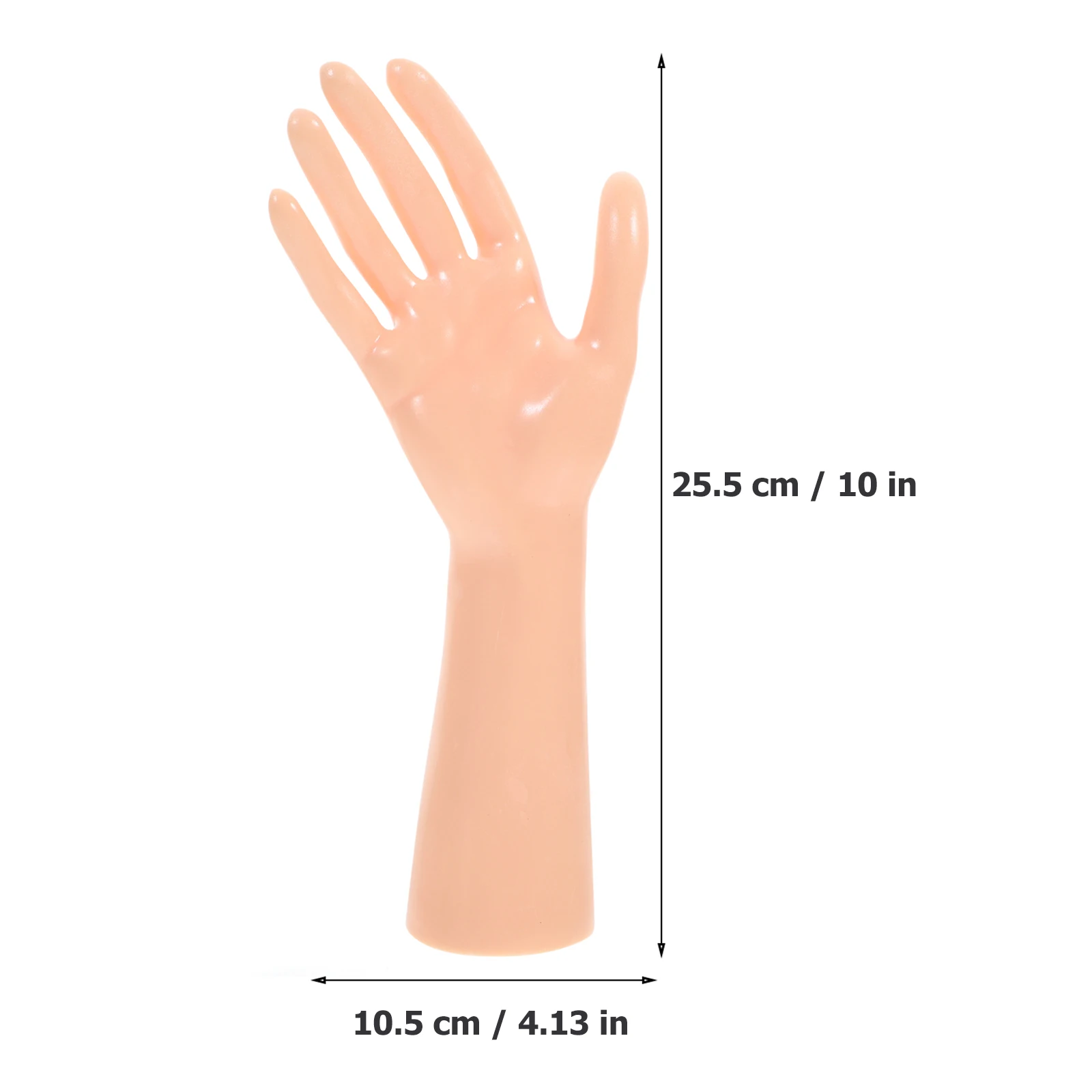 

Hand Props Display Mannequin Ring Holder Necklace Finger Stand Jewelry Storage Boutique for Gloves Photograph