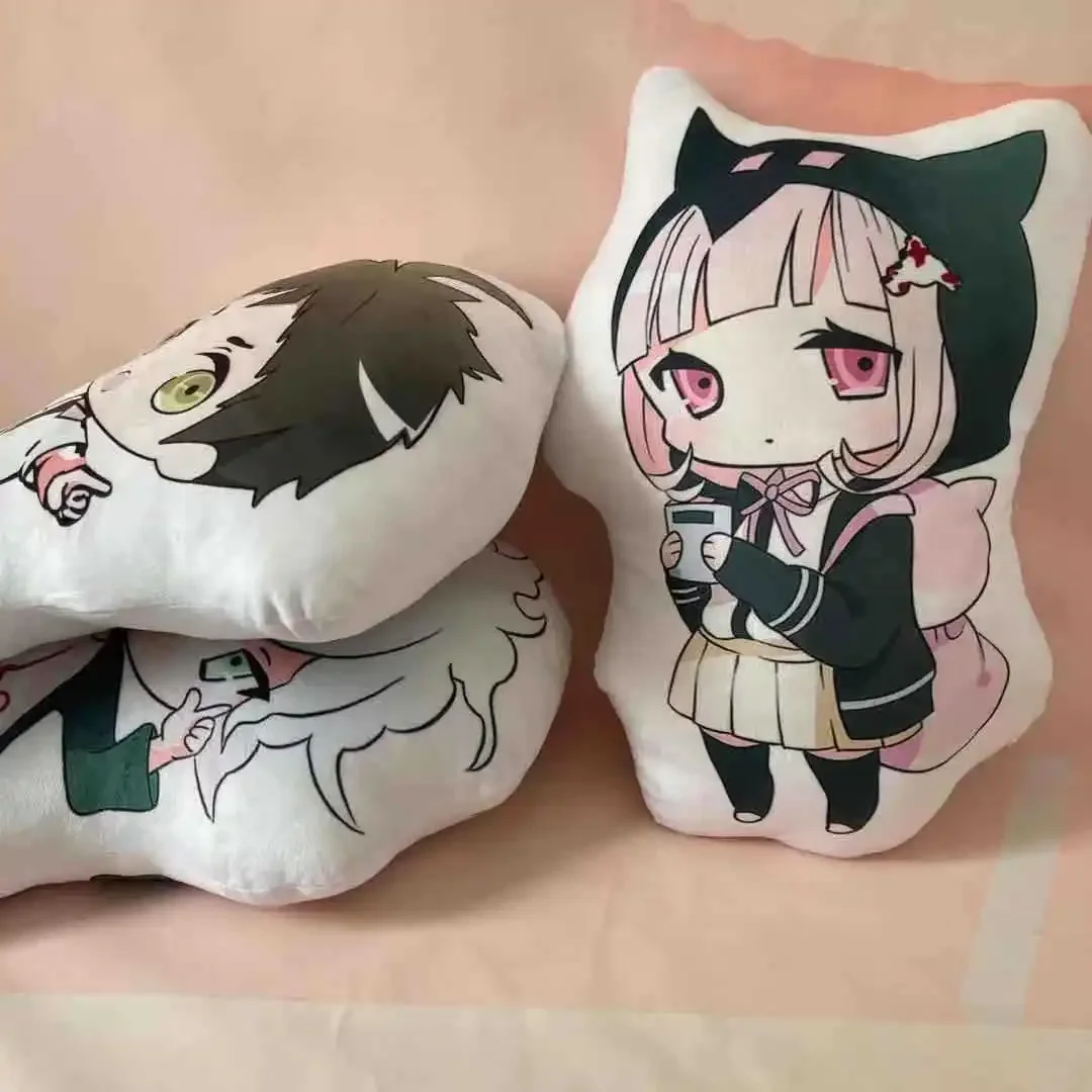 10/40cm Hot Game Role Hot Japanese Anime Plush Doll Hinata Hajime Nanami Chiaki Komaeda Nagito Sofa Decoration Toys Gifts Kids