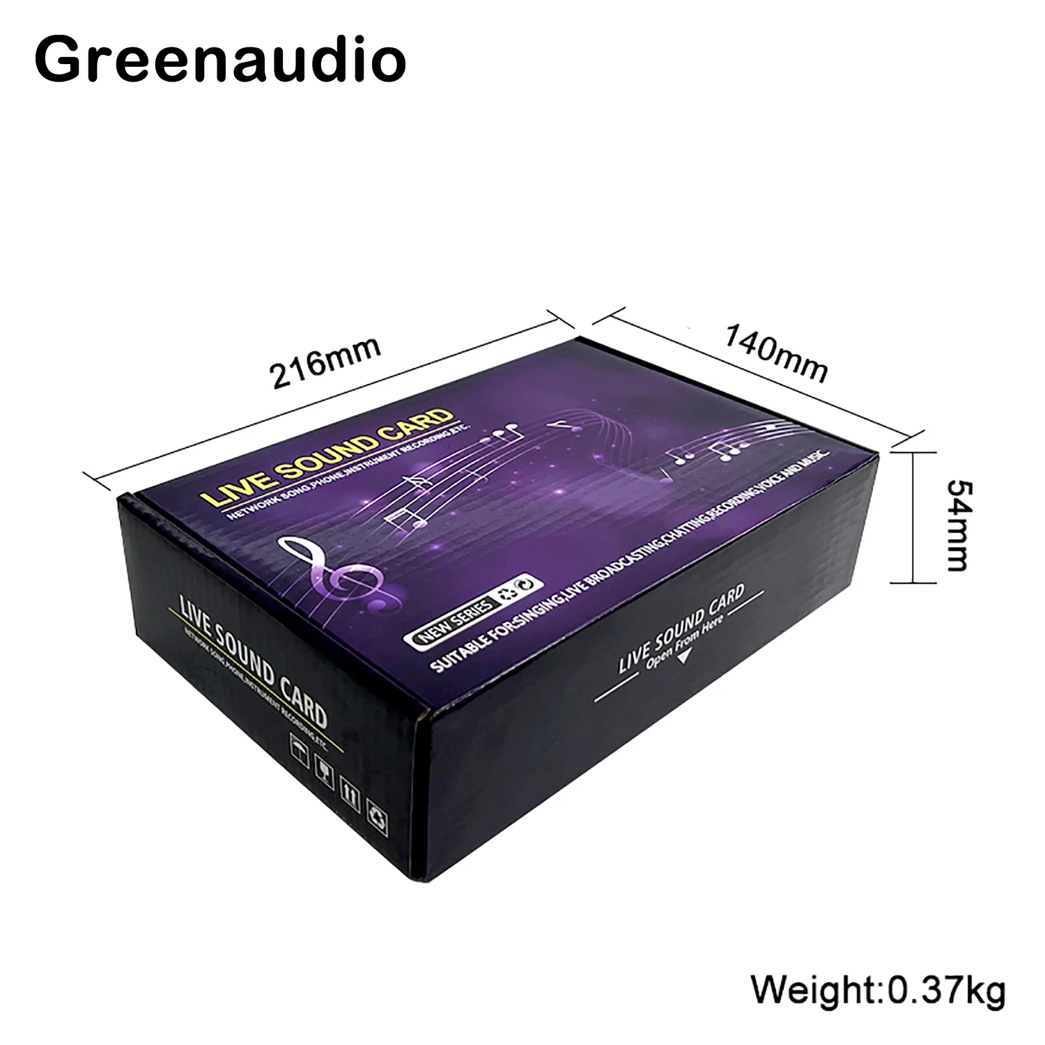 GAX-X5S schede Audio per Studio di registrazione scheda Audio Live Stream Mixer Audio per trasmissione in diretta schede Audio USB Wireless