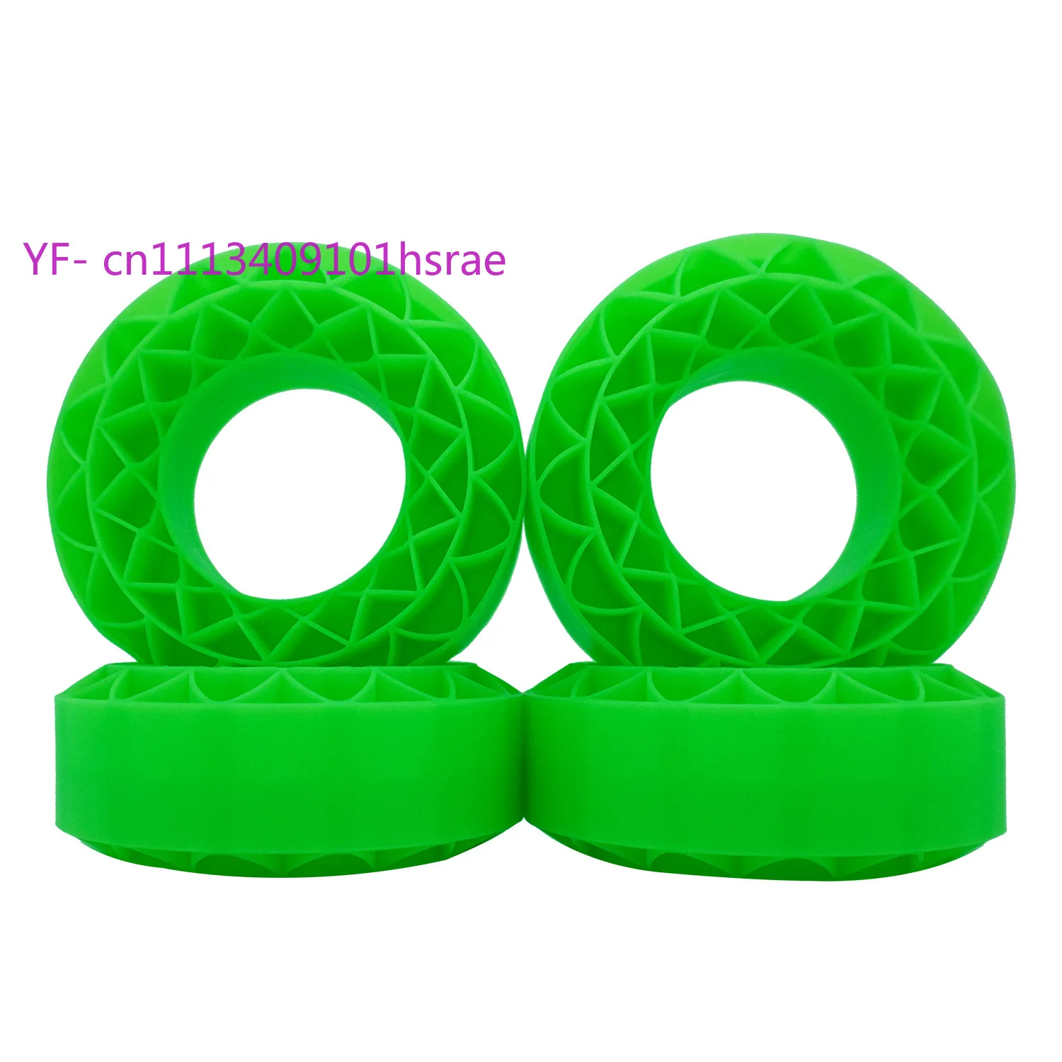 1.9 Inch RC Crawler Tires 106x42mm Soft Silicone Foam Insert for TRX4 TRX6 SCX10