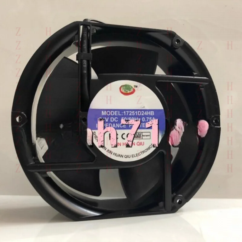 

XXZ for 1PC high air volume inverter cooling fan 17251D24HB 24V 0.75A 17CM