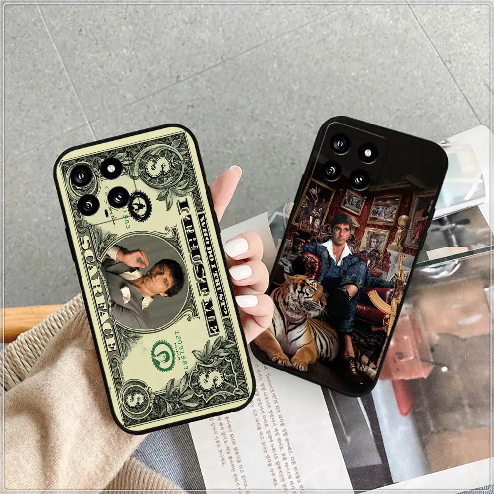 Film Scarface 1983 Phone Case For Xiaomi POCO F5 F4 F3 F2 F1 X5 X4 X3 X2 M5 M4 M3 M2 GT PRO NFC 4G 5G Silicone Shockproof Cover