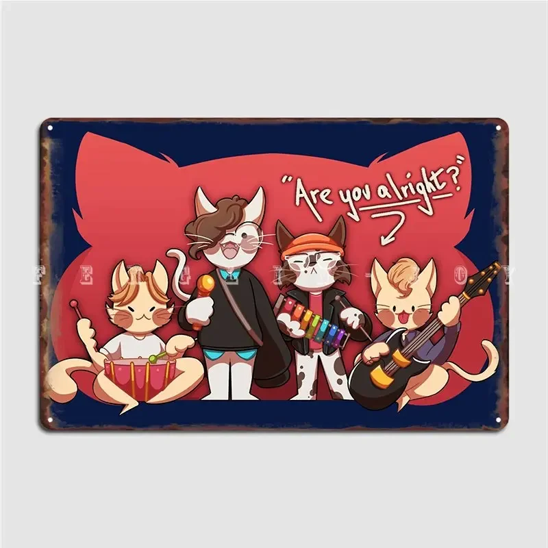 Lovejoy Are You Alright Poster Metal Plaque Mural Painting Party Printing Wall Cave Tin Sign Poster