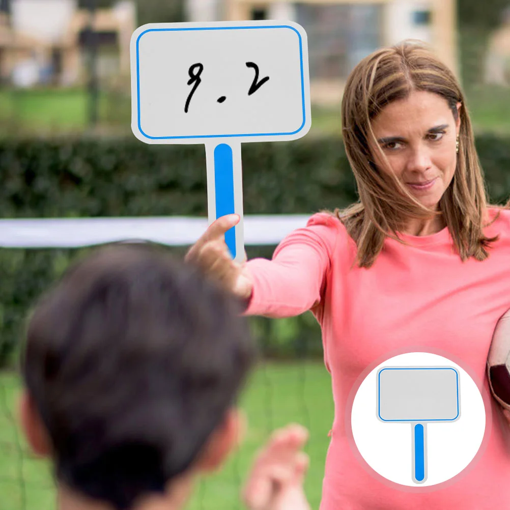 Score Board Magnetic Labels Erasable Paddles Dry Erase Boards Whiteboard Small Handheld Foam Answer