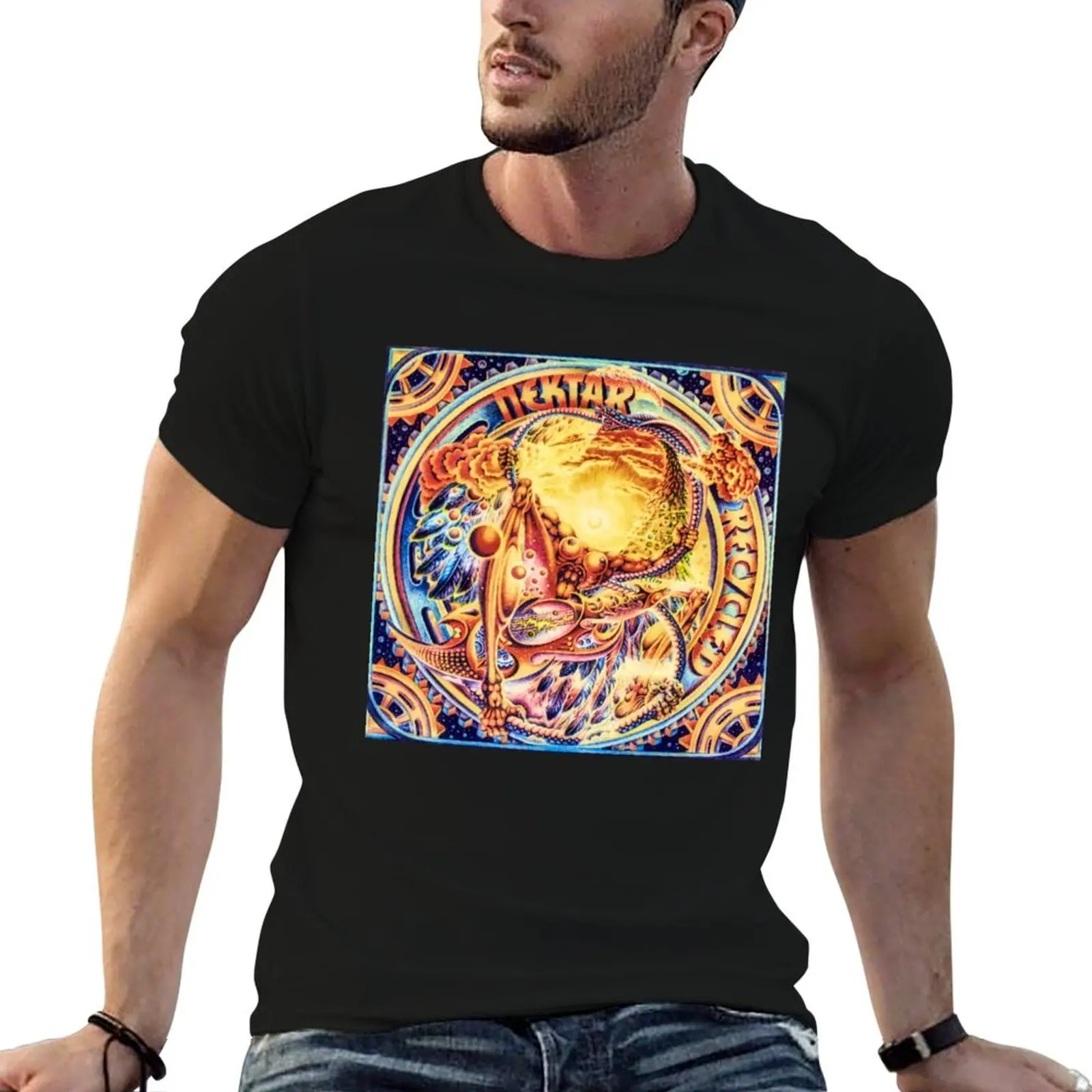 Camiseta Nektar, camiseta con estampado personalizado, camiseta de diseñador para hombre, camiseta de algodón 100%