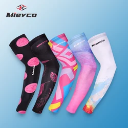 1Pair Breathable Quick Dry Mangas Para Brazo Solar UV Basketball Elbow Pad Fitness Armguards Sports Cycling Arm Warmers Mangas