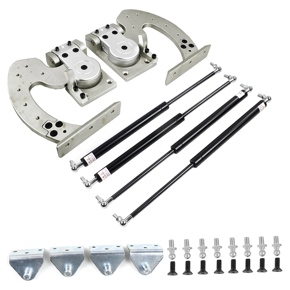 

For Auto Modification Door Open Parts Adjustable 90 Degree Automatic Universal Lambo Door Hinges Kit For Car