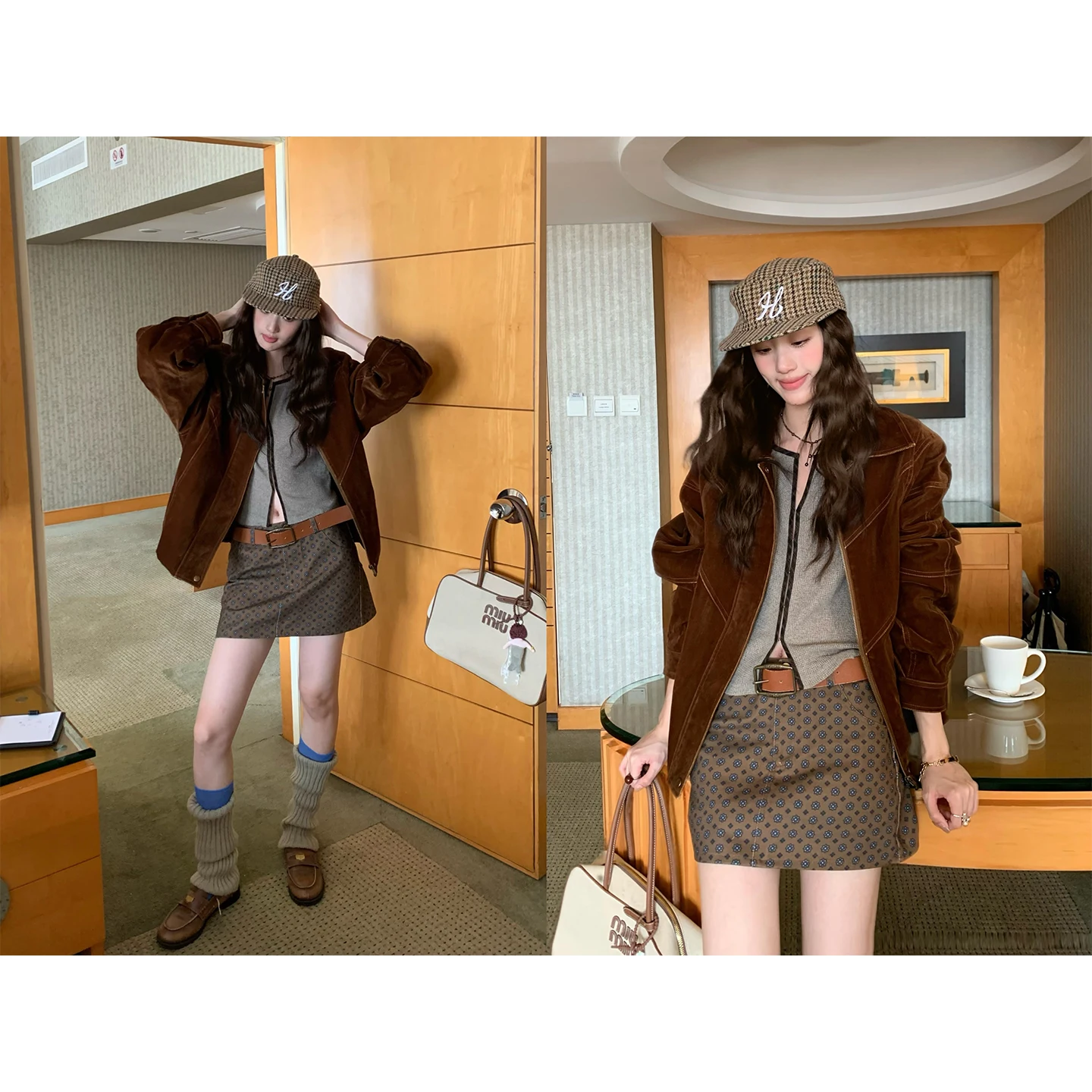 

Джинсовая куртка Soolrok Heavyweight из вельвета с воротником-русалкой, в стиле California Wanderer, ретро, с длинными рукавами, женская верхняя одежда