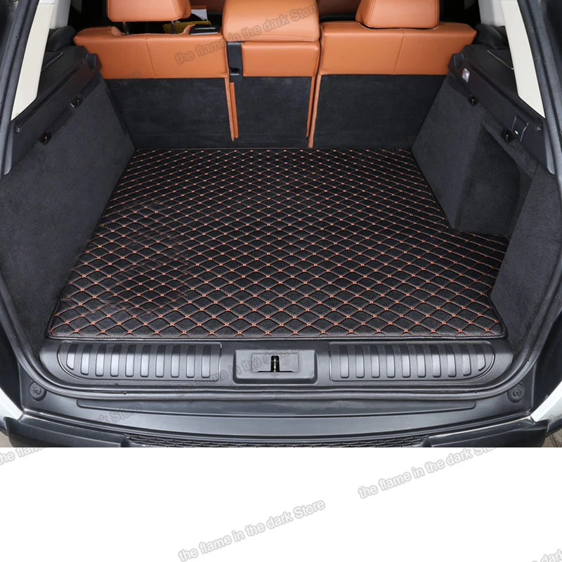 leather car rear trunk luggage cushion mat cargo liner for range rover sport L494 2014 2015 2016 2017 2018 2019 2020 2021 2022