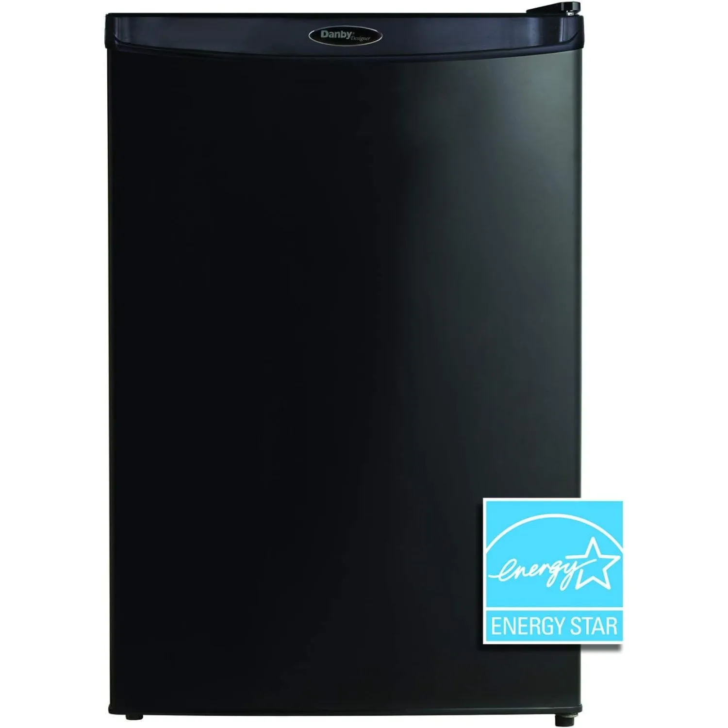 Danby Designer DAR044A4BDD-6 4.4 Cu.Ft. Mini Fridge, Compact Refrigerator for Bedroom, E-Star in Black