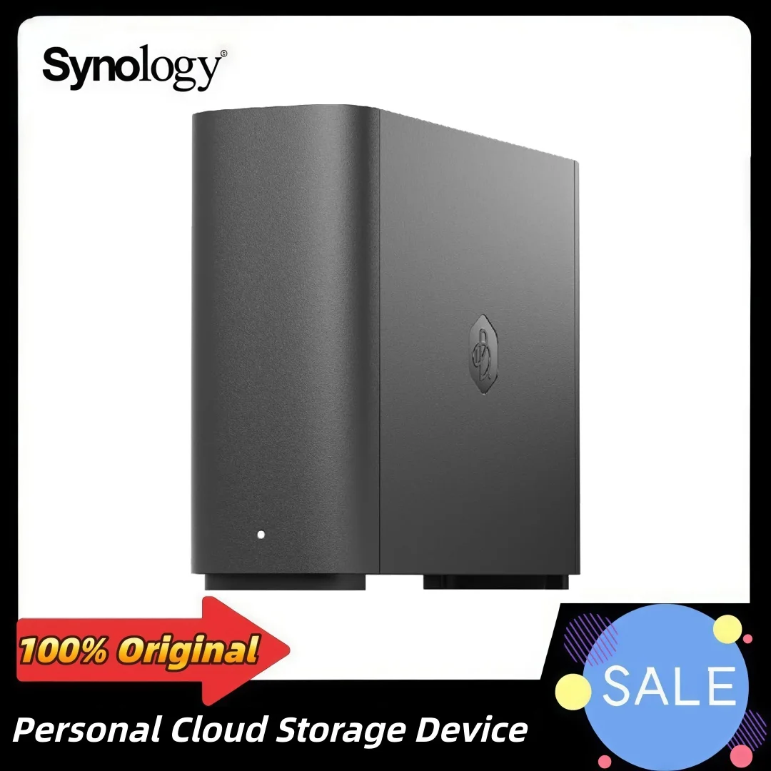 Original Synology 4T BeeStation Personal Cloud Storage Device 4TB (BST150-4T) Black