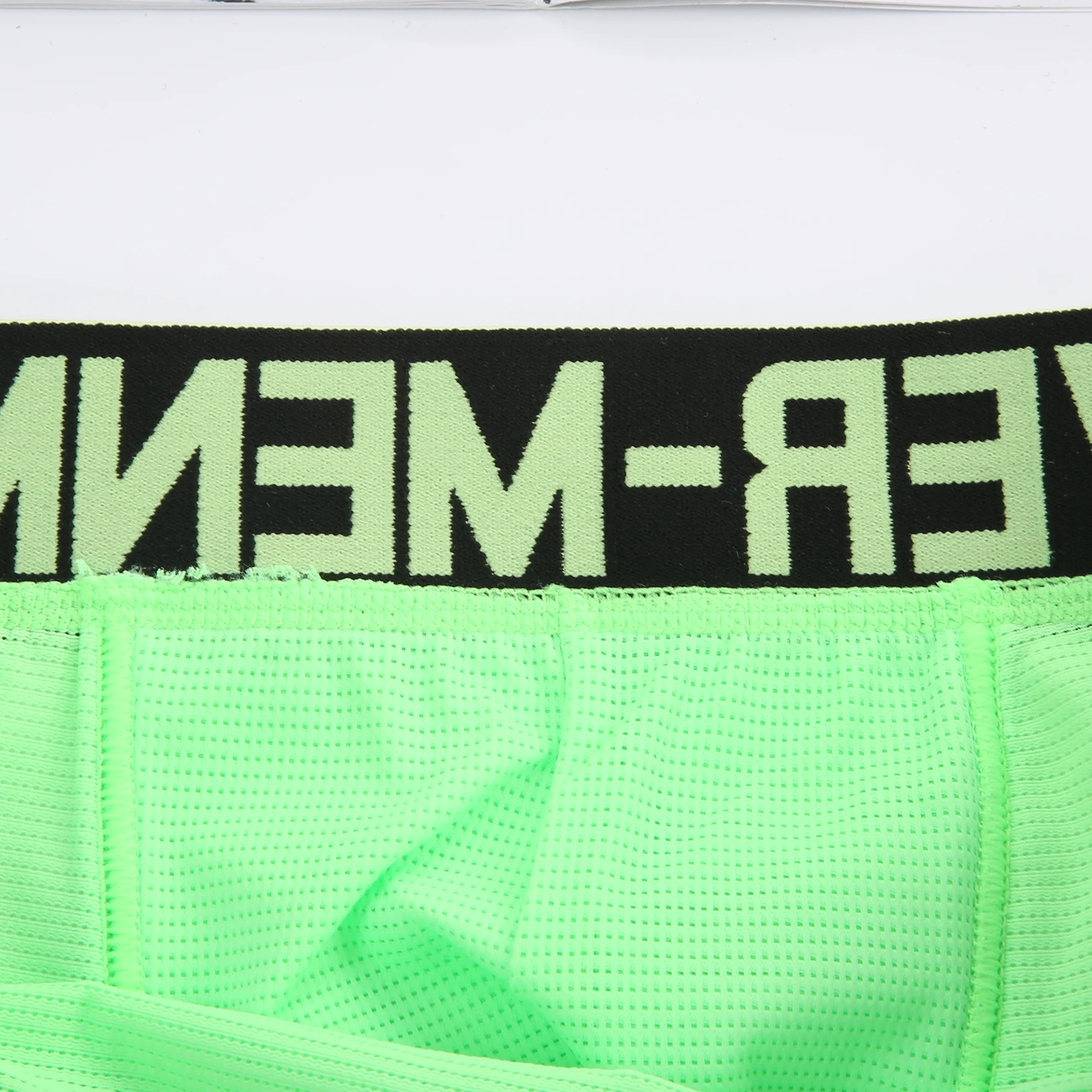 Netz-Boxershorts Sexy Bulge Penis Pouch Herren Unterwäsche Boxershorts Unterhosen Slips Cueca Hombre Boxershorts – Detail 15