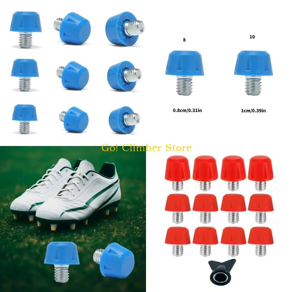 

Q84C 12Pcs 6mm Football Shoe Replacement Soccer Cleat Football Boot Spikes