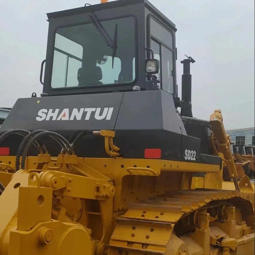 Dozer SD22W 220HP Bulldozer Price with Wide Track Shoe Shantui 220 Bulldozer Used Shantui Swamp