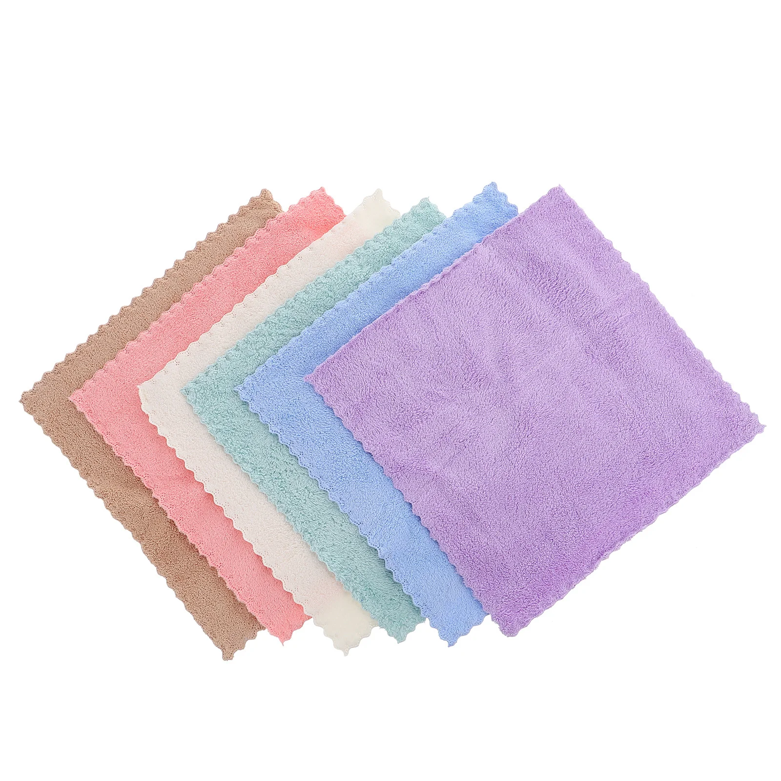 

6Pcs Guinea Pig Bath Towels Super Soft Coral Fleece Absorbent Pet Bedding Blankets Small Animals Multi Use Shower Mat