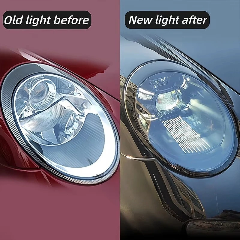 

upgraded to 2023 992 matrix LED headlights Automotive headlights LED upgrade for 997 2005-2008 2012,