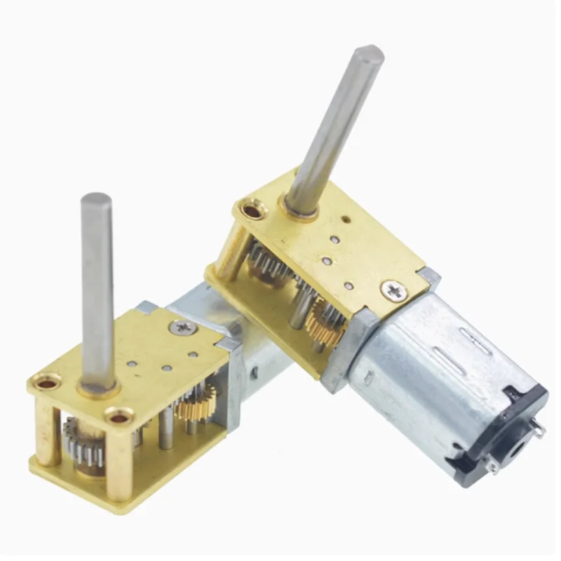 1218-N20 Micro DC gear reduction low-speed motor motor 3V/6V/12V 20MM D Type axle 63RPM 4RPM 7RPM 13RPM 95RPM 68RPM 27RPM 53RPM