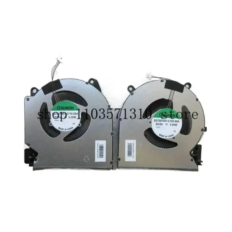 New Original Laptop CPU Fan For HP Victus by 16 PC 2022 SUNON EG75070S1-C700/C710-S9A DC5V 3.00W M75720-001 M72722-001 JM