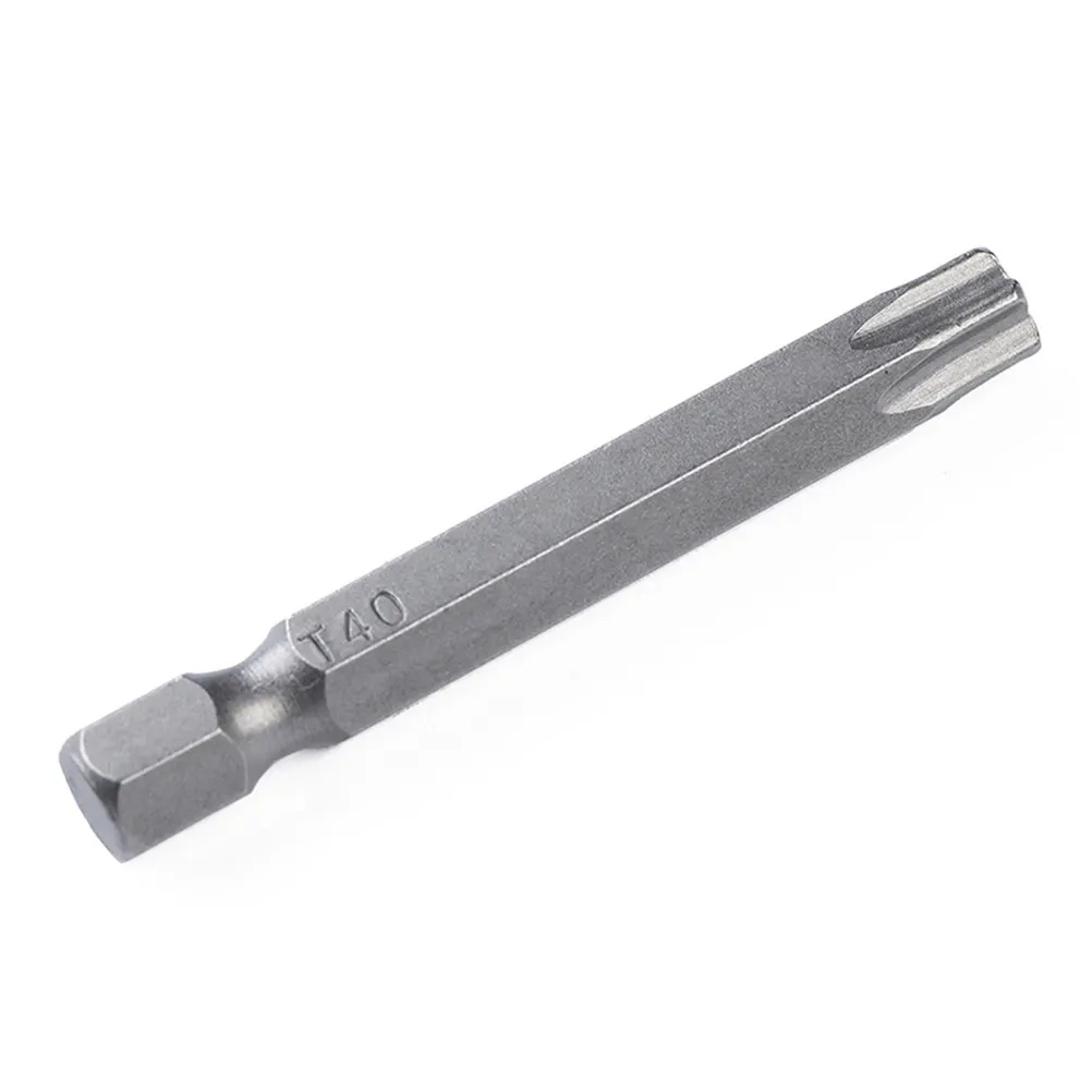 12Pcs Premium Magnetic Bit Set T5 T6 T8 T9 T30 T40 Hollow Core Star Bits for Electric Drill