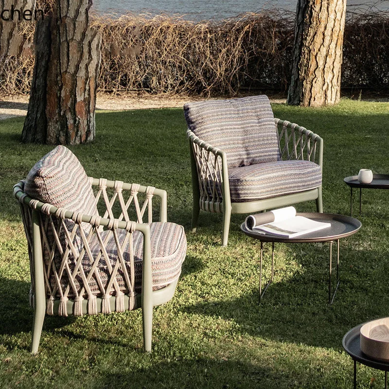 HT Outdoor Furniture Leisure Scenic Area Simple Balcony Outdoor Sofa Courtyard Homestay Waterproof Sunproof