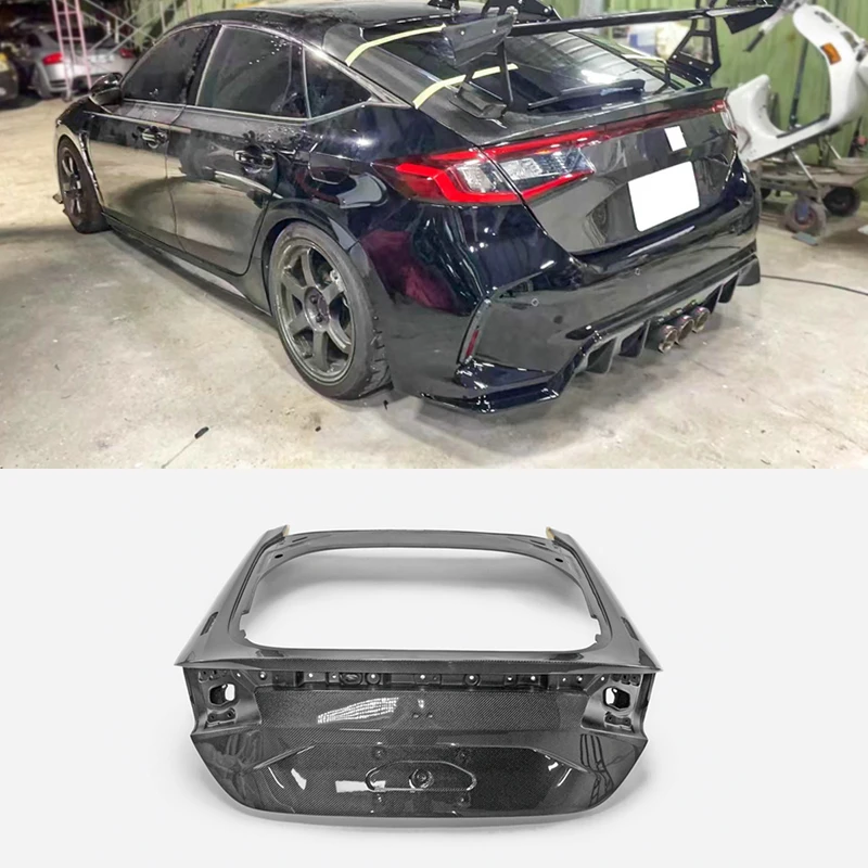 carbon trunk for Honda Civic Type-R FL5 OE Rear trunk lightwfight car accessories