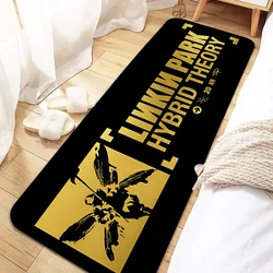 Linkin park Door Mat Entrance Non-slip Doormat Washable Kitchen Carpet Living Room Hallway Rugs Bathroom Bath Door Mats