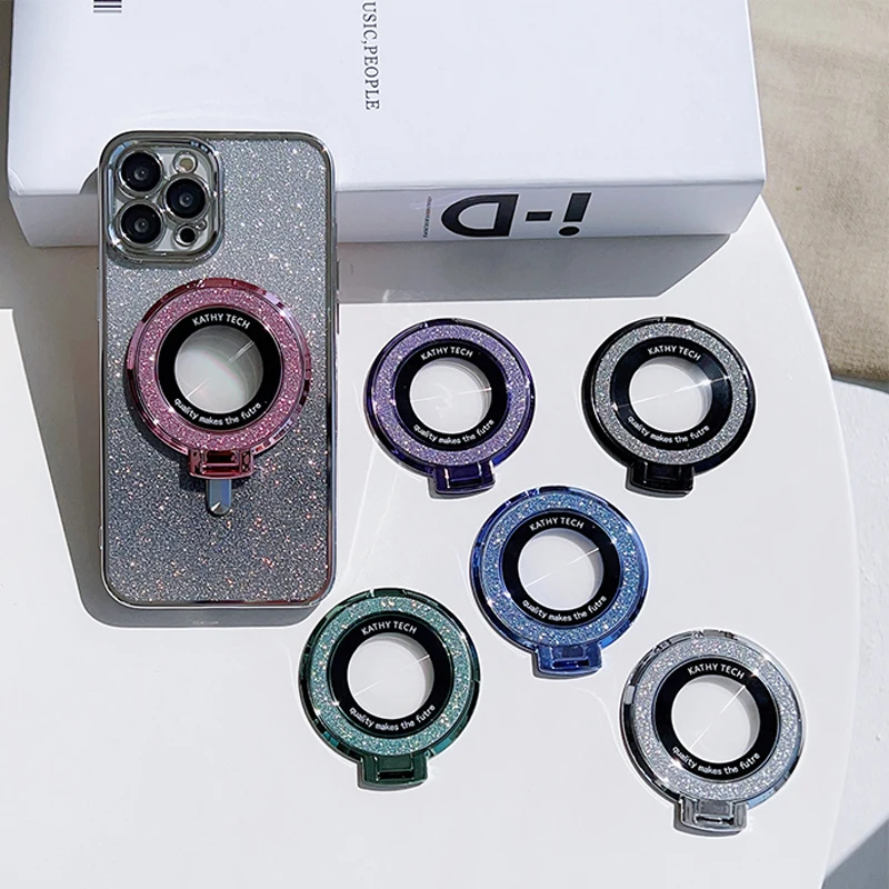 Чехол-подставка с магнитным кольцом Magsafe для IPhone 15 Pro Max 14 13 12 S24 S23 Ultra, чехол-держатель для телефона, аксессуары