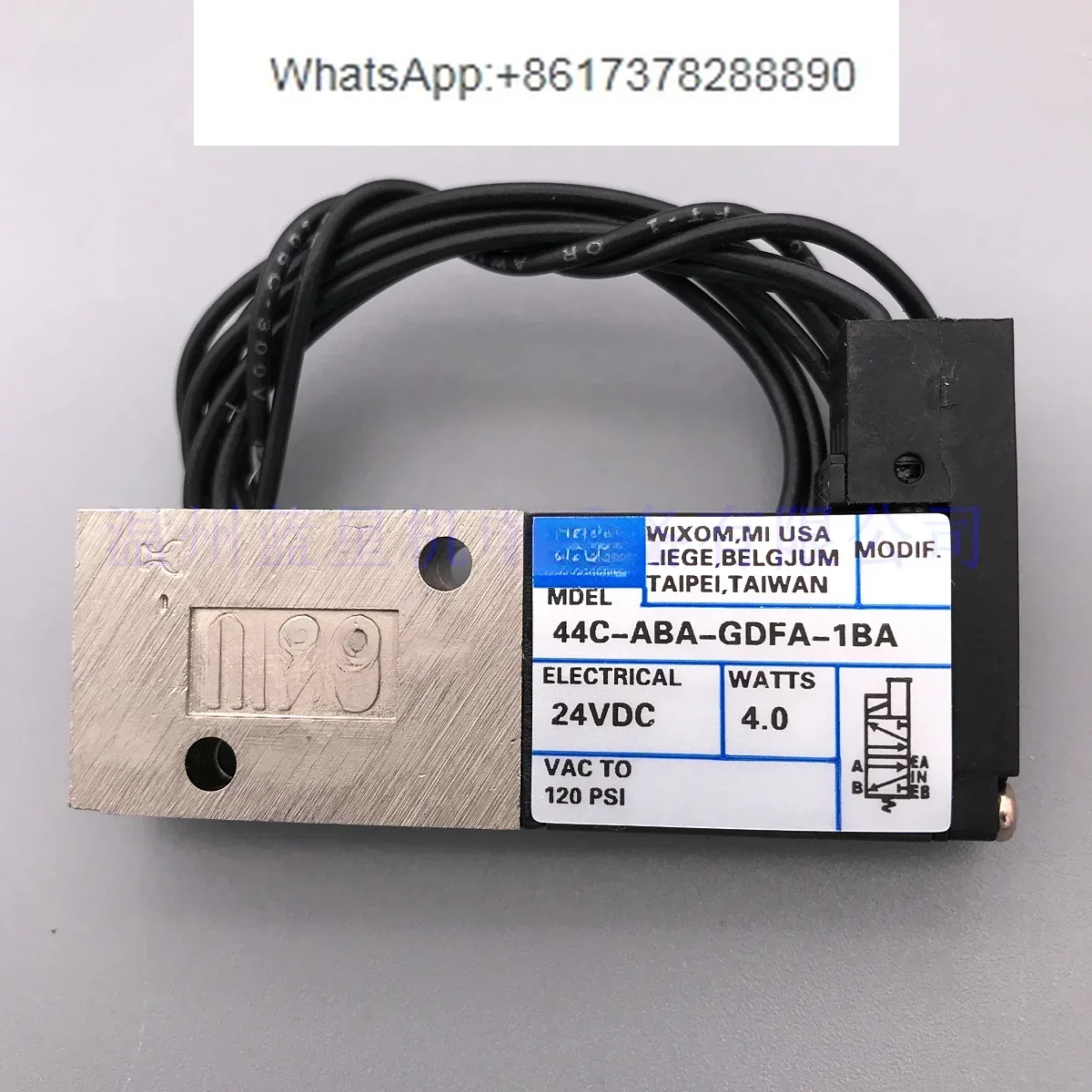 

Brand new genuine solenoid valve 44C ABA GDFA 1BA