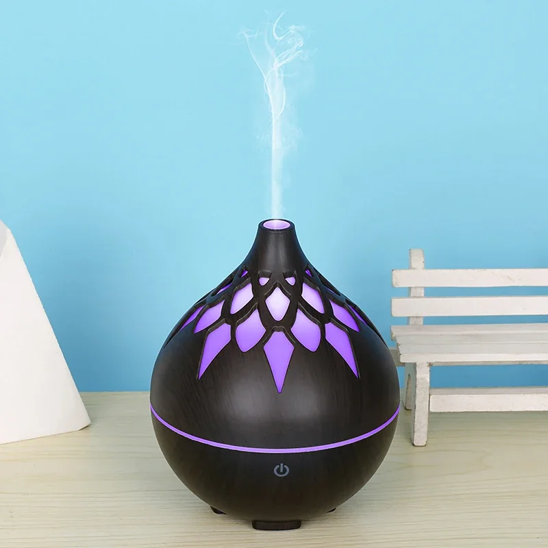 المنزل الذكي بالموجات فوق الصوتية ناشر رائحة كلاسيكي محمول USB الروائح المرطب الناشر مع ضوء LED