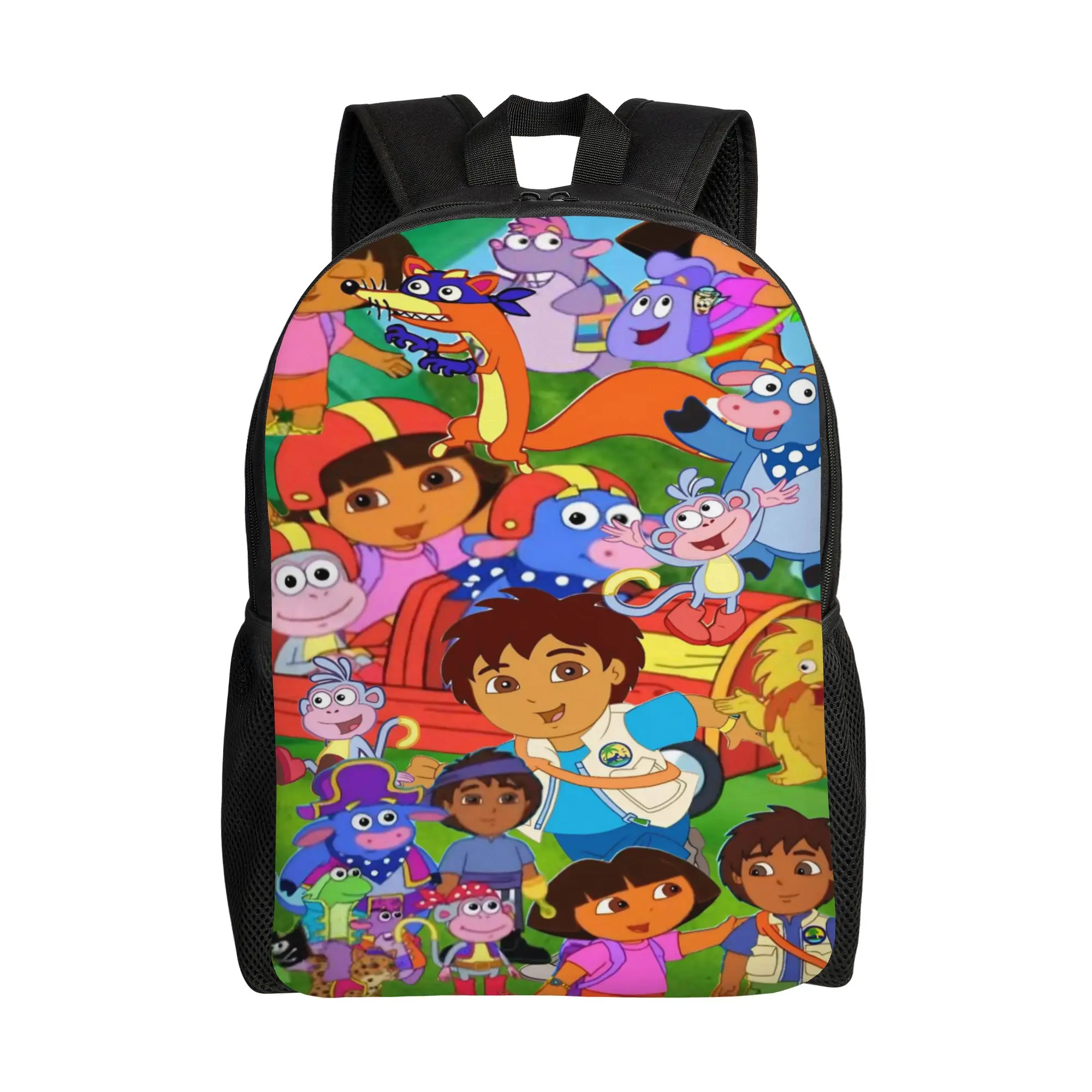 

Рюкзак Doras The Explorer с героями мультфильмов, стильные рюкзаки для активного отдыха, мужские высококачественные дышащие школьные сумки, рюкзак Kawaii