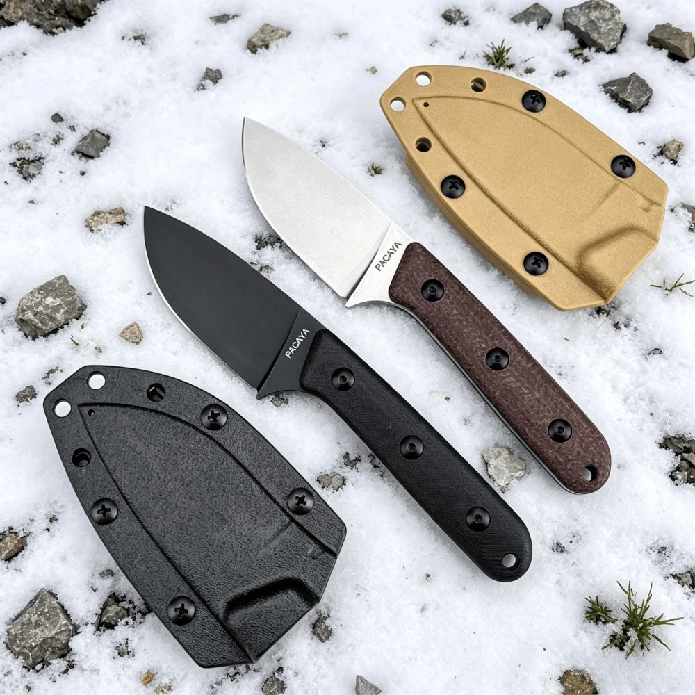 Camping Cooking Knife With Sheath - Herramientas EDC para Senderismo, Cuchillos de