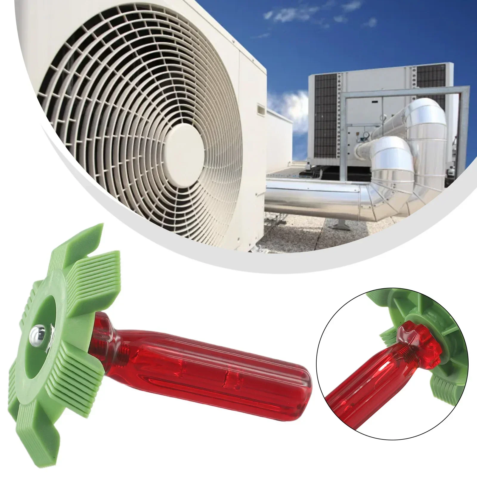 Airconditioner Fin Reparatie Kam Koeler Condensor Compact Koelgereedschap Universele Auto A/C Radiator Condensor Fin