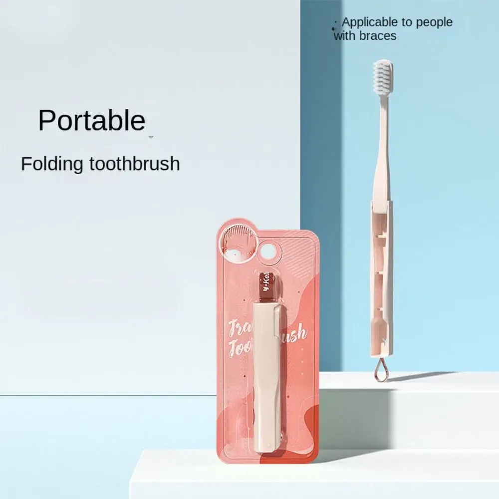 for Sensitive Teeth Gums Manual Toothbrush Deep Cleaning Dental Care Travel Toothbrush Reusable Soft Bristle