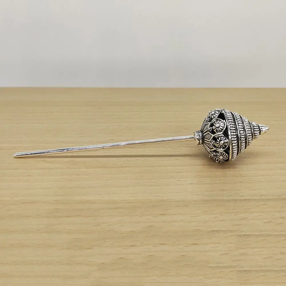 

Ancient Style Headwear Thai Headdress Leaf Gold Metal Hair Sticks Umbrella Ancient Hanfu Headwear Dai Style Hair Clip