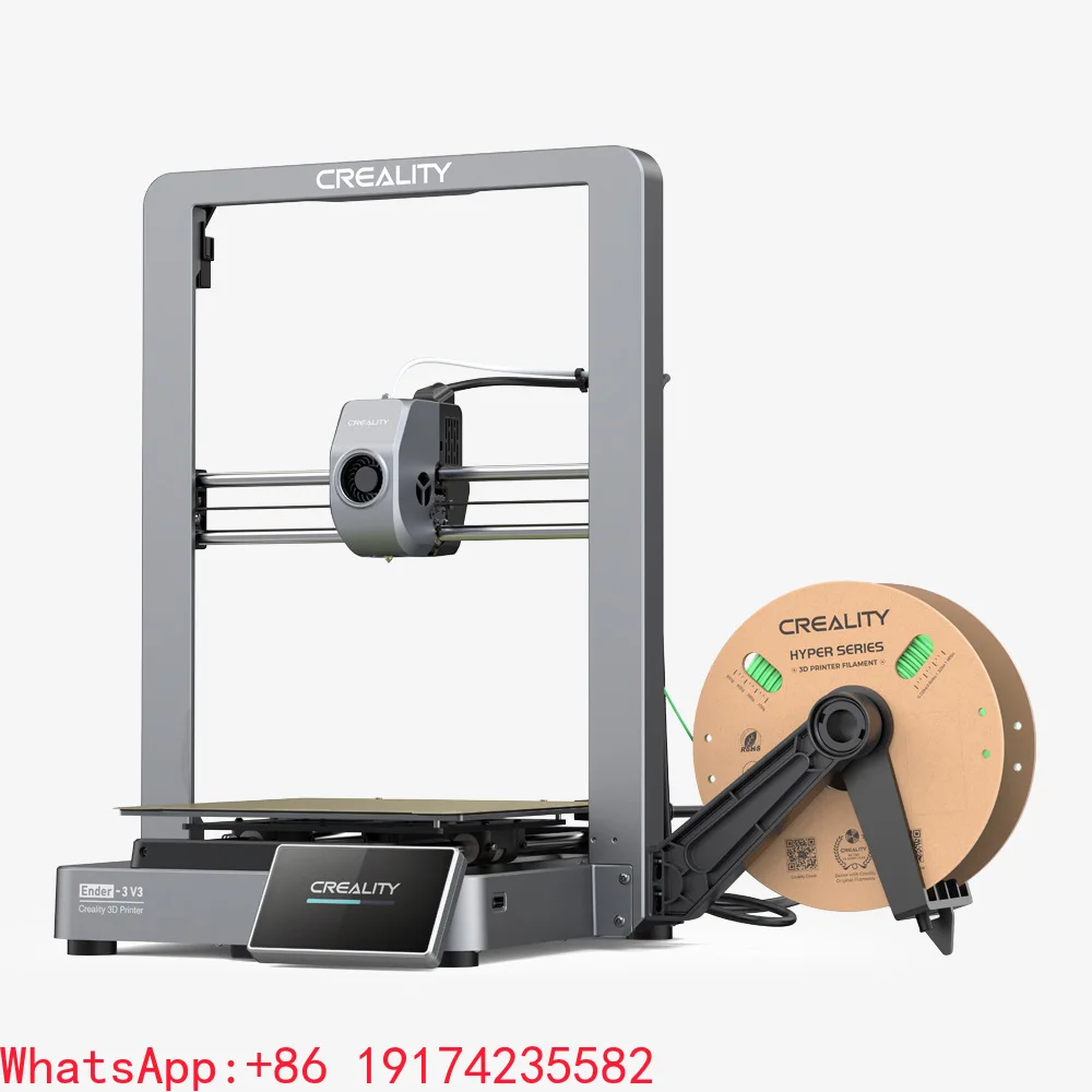 High-Speed Silent 3D DIY Desktop Printer with Dual Motors Reliable Clog-Free Extruder for Easy Maintenance Create New Moulds