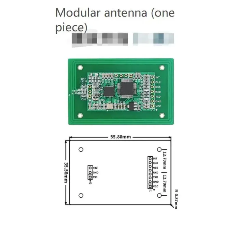 Modulo lettore di schede CPU senza contatto |     Mifare |     CUT100-PLUS