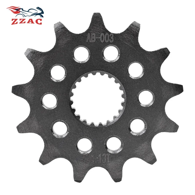 

520 Chain 13T 20CrMnTi Motorcycle Front Sprocket For Gas Gas 250EC 250EC F 300EC F 450EC F Six Days 4T 2011-2015 2012 Small Gear