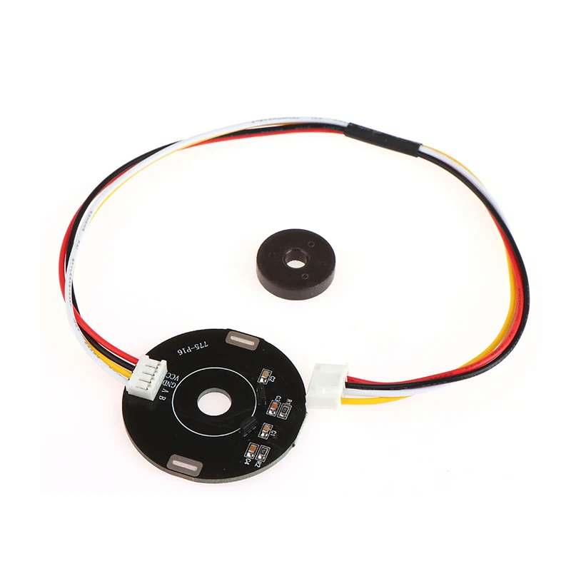 775-P16 Double Hall Magnet Encoder Code Plate Magnetic Induction Rotation Speed Direction Sensor Use To 775 DC Gear Motor