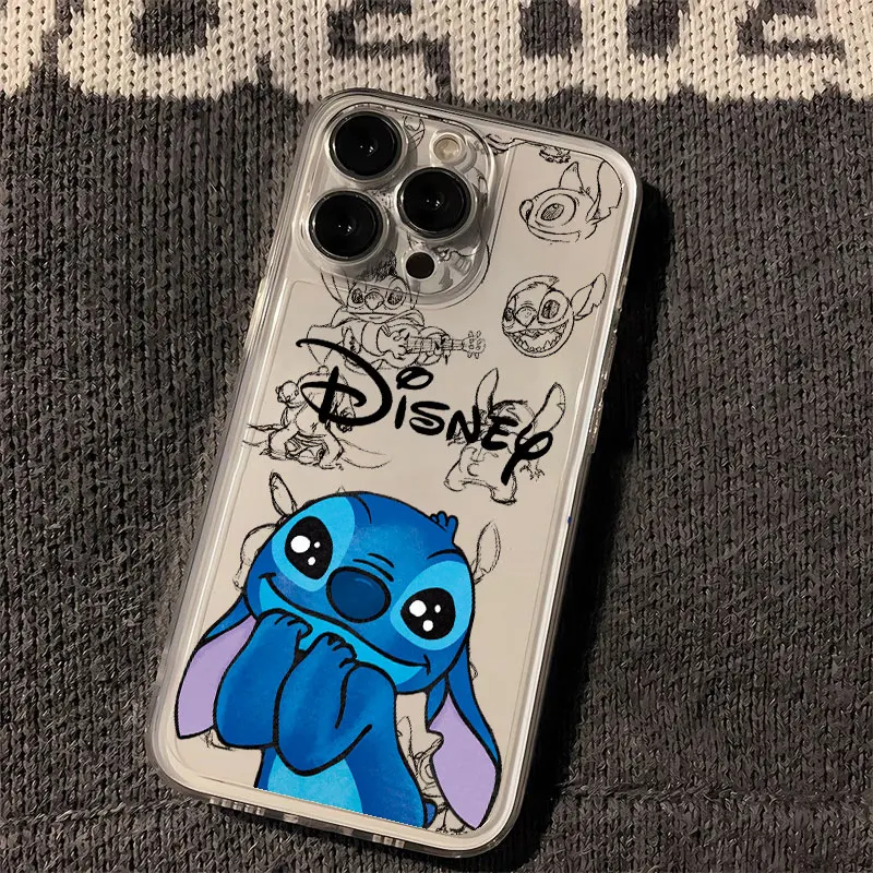 Cool Cartoon Stitch Disneys Phone Case For OPPO Realme C67 C65 C63 C55 C53 C35 C30 C11 12 10 9 8 7 6 5 3 Pro Plus 4G 5G Cover