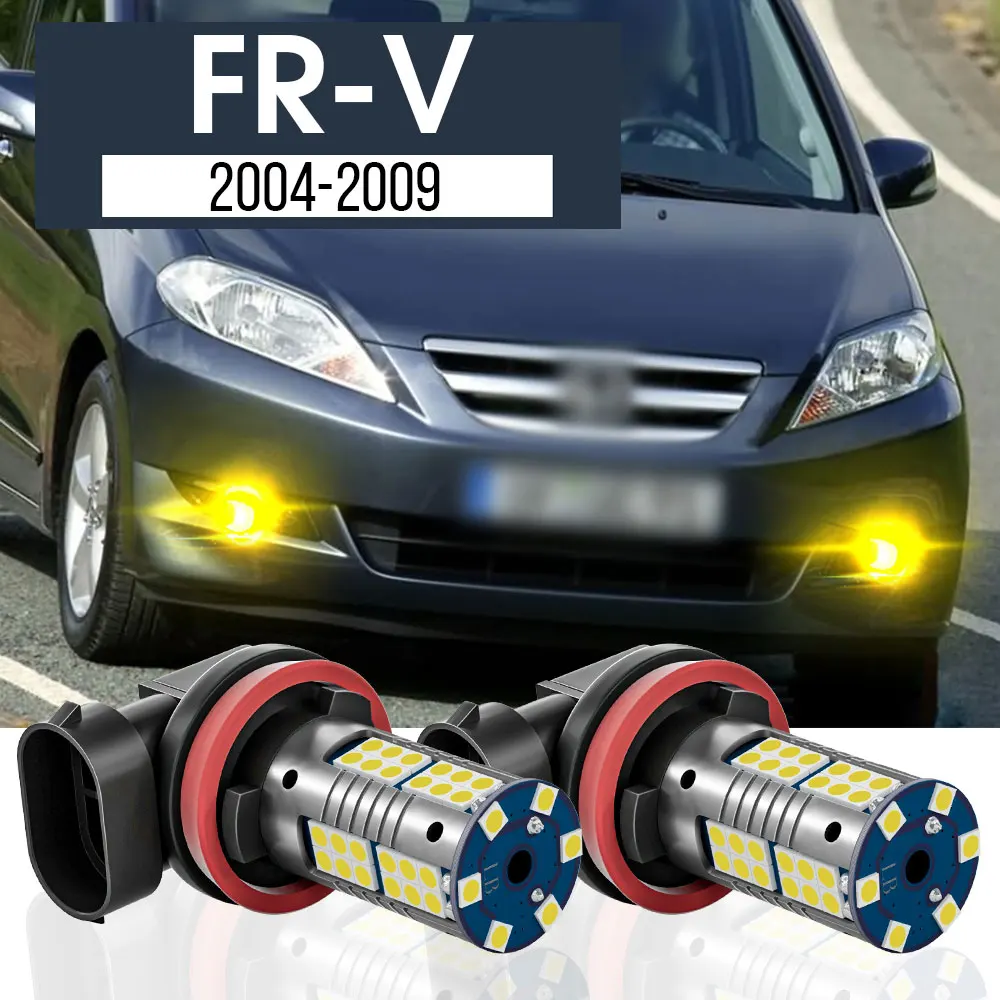 

2pcs LED Fog Light Lamp Blub Canbus Accessories For Honda FR-V FR V FRV 2004 2005 2006 2007 2008 2009